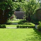 jardin aménagé à Charleroi, dans le Hainaut