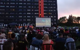 cinéma plein air à Charleroi